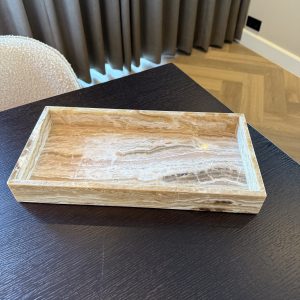 Dienblad Marmer Rechthoek ‘Sandal Onyx’
